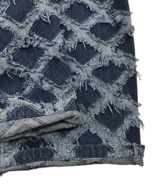 Casper John（キャスパージョン）Casper John (キャスパージョン) シークレットフレアジャガードデニム インディゴ サイズ:Sの古着・服飾アイテム