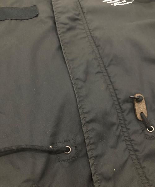 uniform experiment（ユニフォームエクスペリメント）uniform experiment (ユニフォームエクスペリメント) ALPHA (アルファ) M-51 MODS COAT ブラック サイズ:Mの古着・服飾アイテム