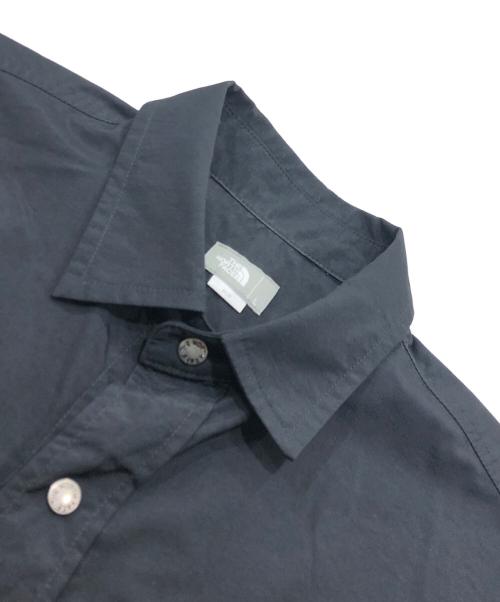 THE NORTH FACE（ザ ノース フェイス）THE NORTH FACE (ザ ノース フェイス) ショートスリーブヌプシシャツ ブラック サイズ:Lの古着・服飾アイテム