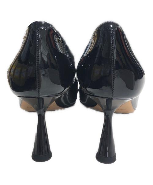 JIMMY CHOO（ジミーチュウ）JIMMY CHOO (ジミーチュウ) ポインテッドトゥパンプス ブラック サイズ:40の古着・服飾アイテム