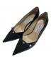 JIMMY CHOO（ジミーチュウ）の古着「ポインテッドトゥパンプス」｜ブラック