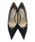 JIMMY CHOO (ジミーチュウ) ポインテッドトゥパンプス ブラック サイズ:40：19000円