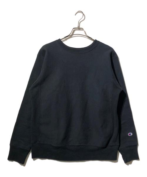 Champion REVERSE WEAVE（チャンピオン リバース ウィーブ）Champion REVERSE WEAVE (チャンピオン リバース ウィーブ) リバースウィーブスウェット ブラック サイズ:XLの古着・服飾アイテム
