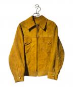 古着フルギ）の古着「スウェードレザージャケット」｜ベージュ