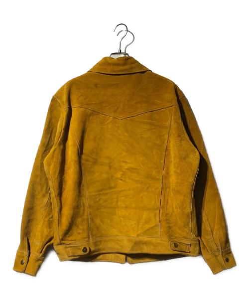 古着（フルギ）古着 (フルギ) スウェードレザージャケット ベージュ サイズ:表記なしの古着・服飾アイテム