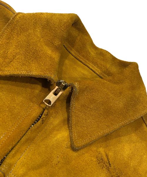 古着（フルギ）古着 (フルギ) スウェードレザージャケット ベージュ サイズ:表記なしの古着・服飾アイテム