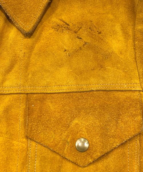 古着（フルギ）古着 (フルギ) スウェードレザージャケット ベージュ サイズ:表記なしの古着・服飾アイテム