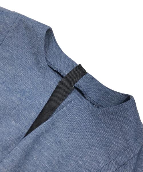 allureville（アルアバイル）allureville (アルアバイル) サイドタックナローワンピース アルアバイル インディゴ サイズ:2の古着・服飾アイテム