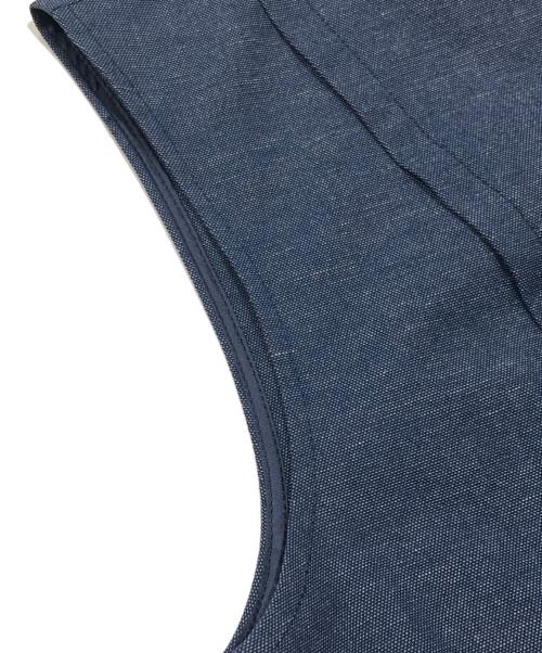 allureville（アルアバイル）allureville (アルアバイル) サイドタックナローワンピース アルアバイル インディゴ サイズ:2の古着・服飾アイテム