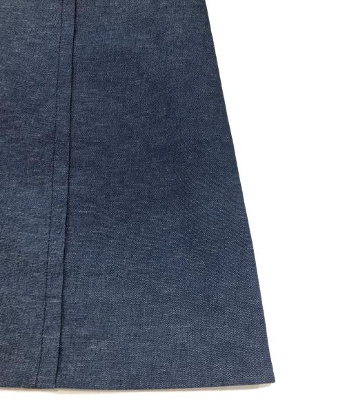 allureville（アルアバイル）allureville (アルアバイル) サイドタックナローワンピース アルアバイル インディゴ サイズ:2の古着・服飾アイテム