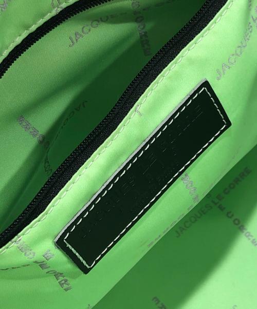 JACQUES LE CORRE（ジャックルコー）JACQUES LE CORRE (ジャックルコー) ダメージデニムミニボストンバッグ インディゴの古着・服飾アイテム