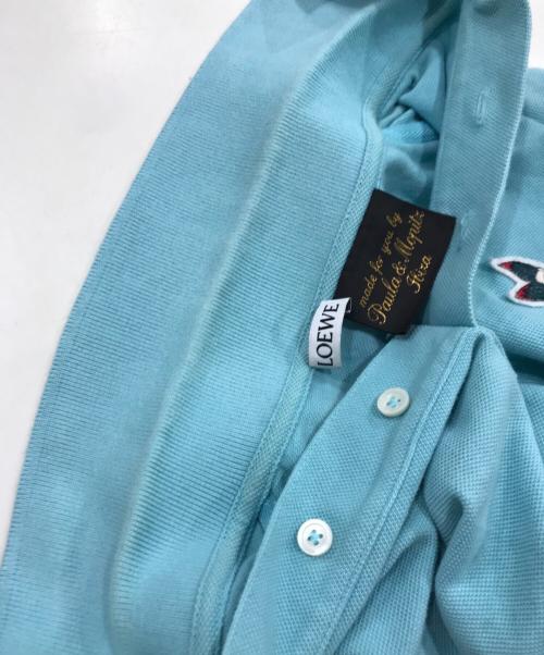 LOEWE（ロエベ）LOEWE (ロエベ) PAULA MERMAID POLO スカイブルー サイズ:XSの古着・服飾アイテム