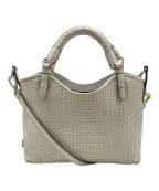 COLE HAANコールハーン）の古着「レザー2WAYバッグ」｜アイボリー