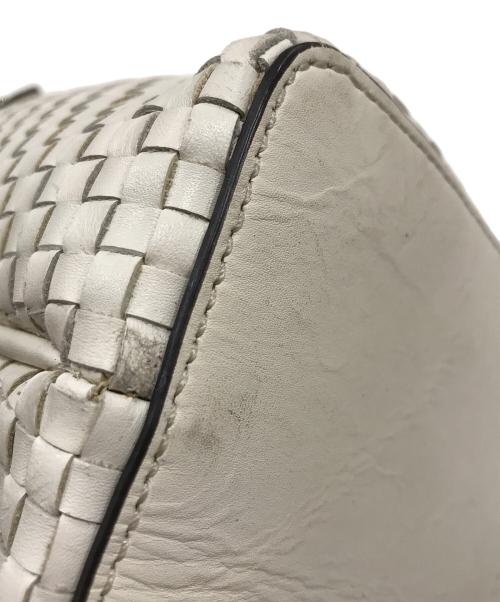 COLE HAAN（コールハーン）COLE HAAN (コールハーン) レザー2WAYバッグ アイボリーの古着・服飾アイテム