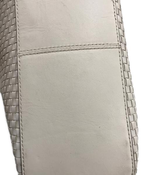 COLE HAAN（コールハーン）COLE HAAN (コールハーン) レザー2WAYバッグ アイボリーの古着・服飾アイテム