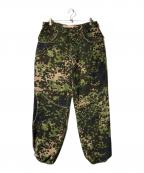 555soulトリプルファイブソウル）の古着「カモフラカーゴパンツ」｜オリーブ