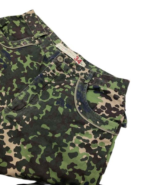 555soul（トリプルファイブソウル）555soul (トリプルファイブソウル) カモフラカーゴパンツ オリーブ サイズ:34の古着・服飾アイテム