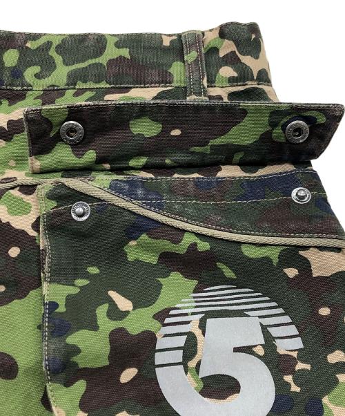 555soul（トリプルファイブソウル）555soul (トリプルファイブソウル) カモフラカーゴパンツ オリーブ サイズ:34の古着・服飾アイテム