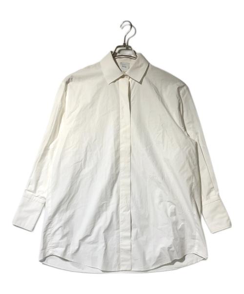 patou（パトゥ）patou (パトゥ) オーバーサイズシャツ ホワイト サイズ:Freeの古着・服飾アイテム