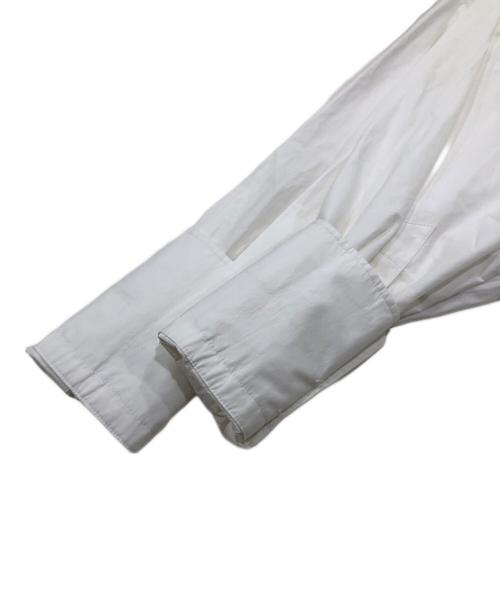 patou（パトゥ）patou (パトゥ) オーバーサイズシャツ ホワイト サイズ:Freeの古着・服飾アイテム