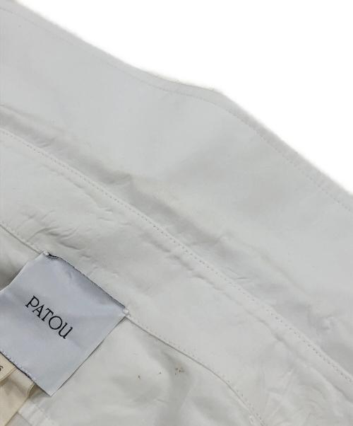 patou（パトゥ）patou (パトゥ) オーバーサイズシャツ ホワイト サイズ:Freeの古着・服飾アイテム