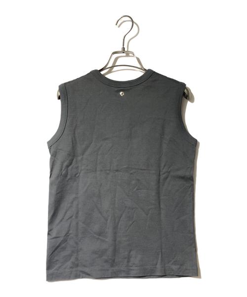 CINOH（チノ）CINOH (チノ) REFINA SLEEVELESS T-SHIRT グレー サイズ:36の古着・服飾アイテム