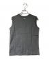 CINOH (チノ) REFINA SLEEVELESS T-SHIRT グレー サイズ:36：5000円