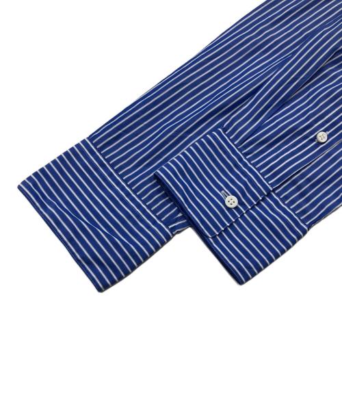 AP STUDIO（エーピーストゥディオ）AP STUDIO (エーピーストゥディオ) ブルーストライプシャツ ブルー サイズ:Freeの古着・服飾アイテム