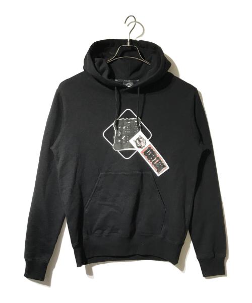 F.C.R.B.（エフシーレアルブリストル）F.C.R.B. (エフシーレアルブリストル) SNEAKERWOLF（スネーカーウルフフーディー）フーディ ブラック サイズ:Ｓ 未使用品の古着・服飾アイテム