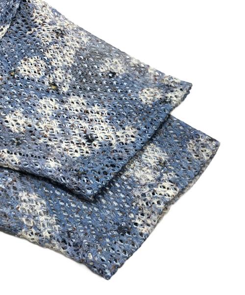 KEITA MARUYAMA（ケイタマルヤマ）KEITA MARUYAMA (ケイタマルヤマ) Ameri (アメリ) BLUR FLOWER TOP/ブラーフラワートップス ブルー サイズ:Fの古着・服飾アイテム