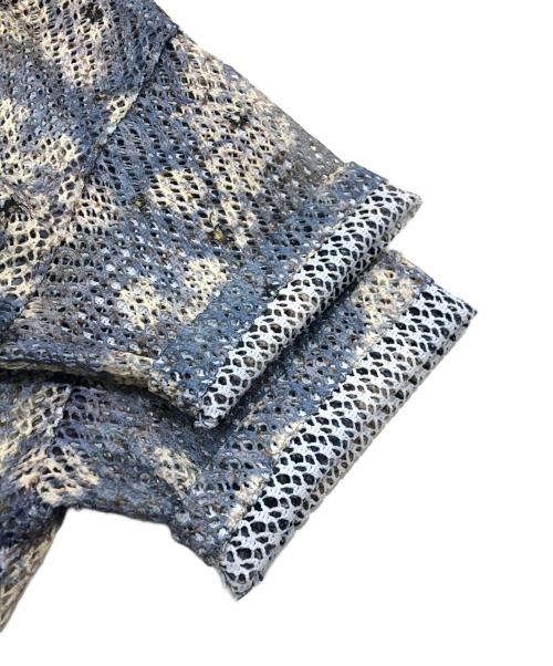 KEITA MARUYAMA（ケイタマルヤマ）KEITA MARUYAMA (ケイタマルヤマ) Ameri (アメリ) BLUR FLOWER TOP/ブラーフラワートップス ブルー サイズ:Fの古着・服飾アイテム