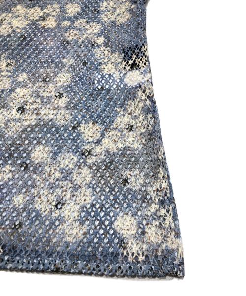 KEITA MARUYAMA（ケイタマルヤマ）KEITA MARUYAMA (ケイタマルヤマ) Ameri (アメリ) BLUR FLOWER TOP/ブラーフラワートップス ブルー サイズ:Fの古着・服飾アイテム