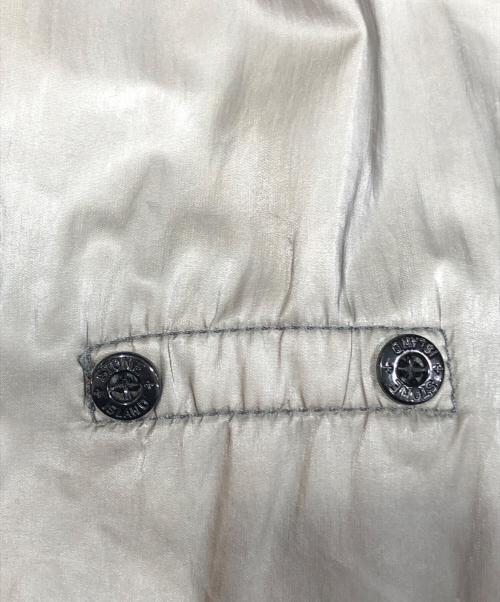 STONE ISLAND（ストーンアイランド）STONE ISLAND (ストーンアイランド) 加工ナイロンジャケット/LIQUID SILK JACKET グレー サイズ:XXXLの古着・服飾アイテム