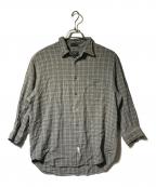 DKNYダナキャランニューヨーク）の古着「レーヨンシャツ」｜グレー