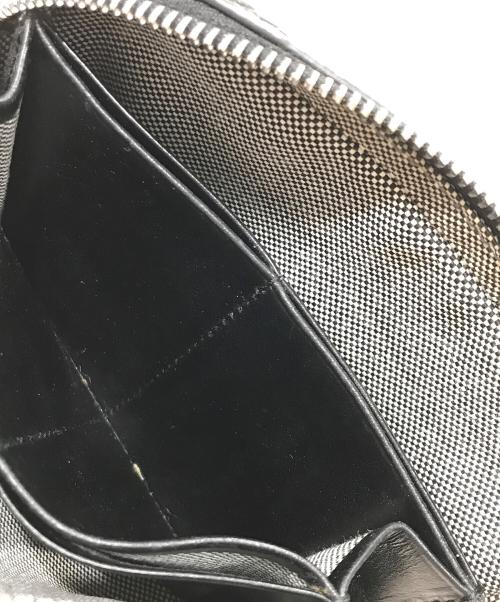 ALEXANDER WANG（アレキサンダー・ワン）ALEXANDER WANG (アレキサンダーワン) ローズプリントラウンドジップウォレット ブラックの古着・服飾アイテム