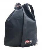 BAGJACK×B-SHOPバッグジャック×ビショップ）の古着「ジムサックショルダーバッグ」｜ブラック