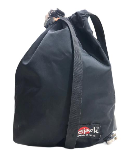 BAGJACK（バッグジャック）BAGJACK (バッグジャック) B-SHOP (ビショップ) ジムサックショルダーバッグ ブラックの古着・服飾アイテム