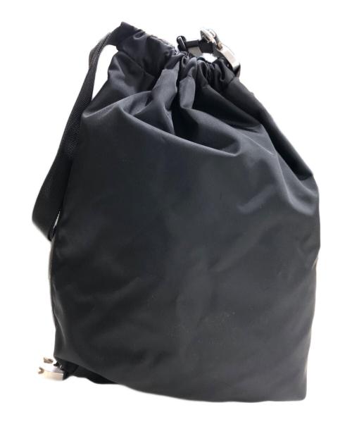 BAGJACK（バッグジャック）BAGJACK (バッグジャック) B-SHOP (ビショップ) ジムサックショルダーバッグ ブラックの古着・服飾アイテム