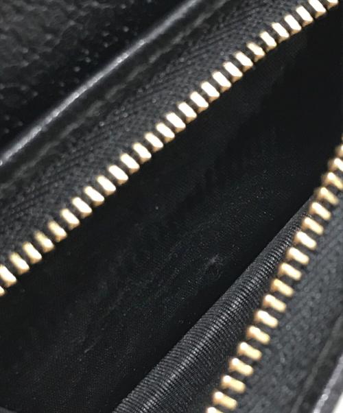 GUCCI（グッチ）GUCCI (グッチ) GGコンパクトウォレット ブラックの古着・服飾アイテム