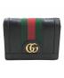 GUCCI（グッチ）の古着「GGコンパクトウォレット」｜ブラック