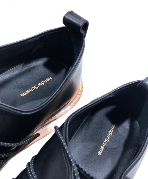 HENDER SCHEME（エンダースキーマ）HENDER SCHEME (エンダースキーマ) レザーシューズ/UFO ブラック サイズ:5の古着・服飾アイテム
