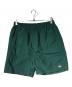 DANTON（ダントン）の古着「ナイロンタフタ ボードショーツ」｜グリーン