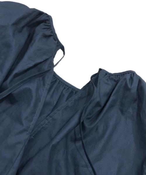 VERMEIL par iena（ヴェルメイユ パー イエナ）VERMEIL par iena (ヴェルメイユ パー イエナ) ノースリーブワンピース/ショルダースリットシェイプワンピース ネイビー サイズ:Fの古着・服飾アイテム