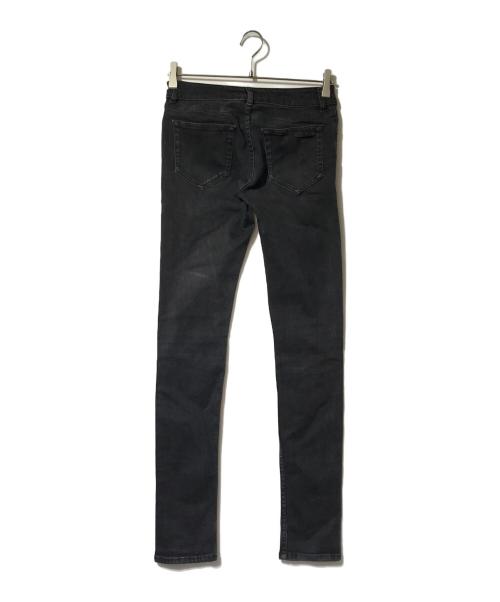 PRADA（プラダ）PRADA (プラダ) スキニーパンツ ブラック サイズ:24の古着・服飾アイテム