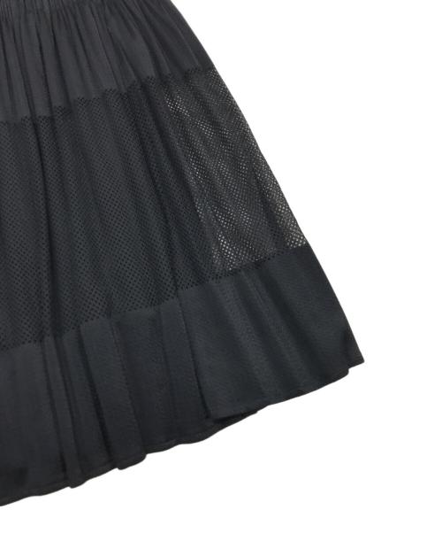 PLEATS PLEASE（プリーツプリーズ）PLEATS PLEASE (プリーツプリーズ) ティアードプリーツスカート ブラック サイズ:2の古着・服飾アイテム