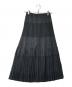 PLEATS PLEASE（プリーツプリーズ）の古着「ティアードプリーツスカート」｜ブラック