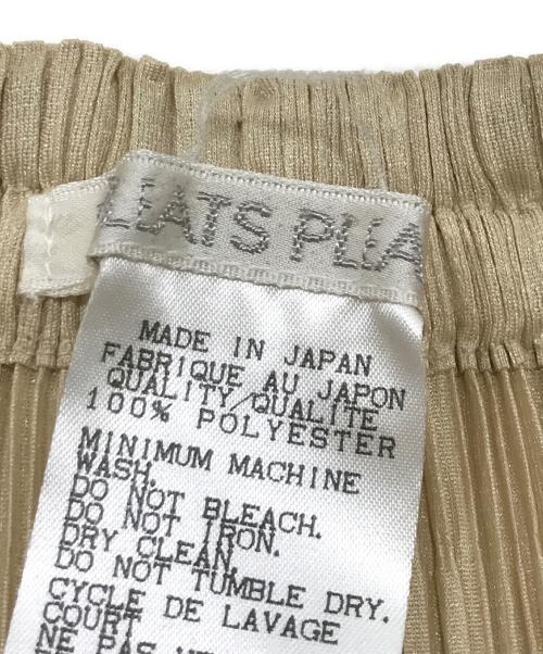 PLEATS PLEASE（プリーツプリーズ）PLEATS PLEASE (プリーツプリーズ) プリーツパンツ ベージュ サイズ:3の古着・服飾アイテム