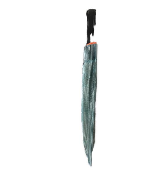 ISSEY MIYAKE（イッセイミヤケ）ISSEY MIYAKE (イッセイミヤケ) ポリプリーツトートバッグ グリーンの古着・服飾アイテム