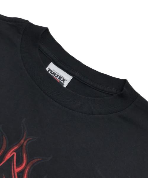 TULTEX（タルテックス）TULTEX (タルテックス) 90'sキャラT ブラック サイズ:Lの古着・服飾アイテム