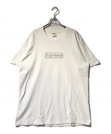 SUPREME（シュプリーム）の古着「Kaws chalk box logo tee」｜ホワイト